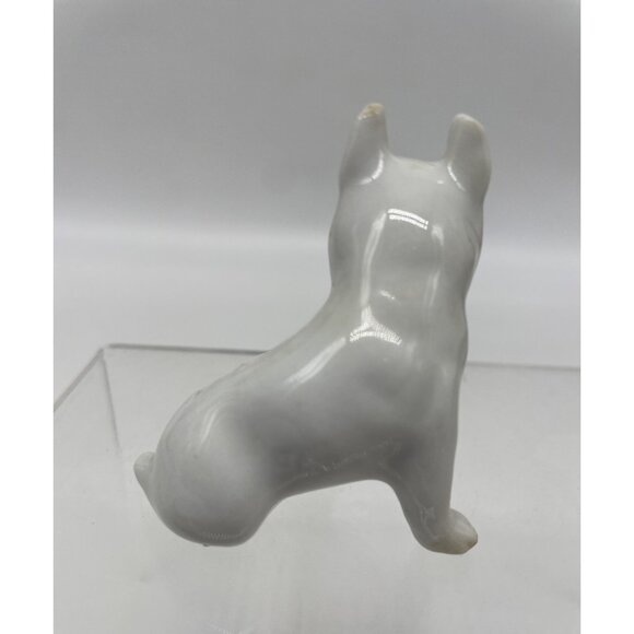 Set Of 3 Japanese Porcelain Miniature French Bulldog Figurines - Picture 6 of 11